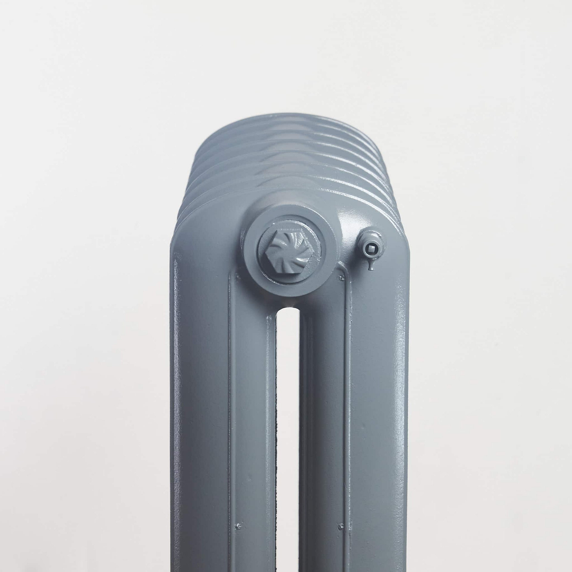 Detail grey princess cast iron reclaimed radiator